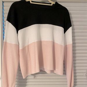 Color: Black, white, and pink